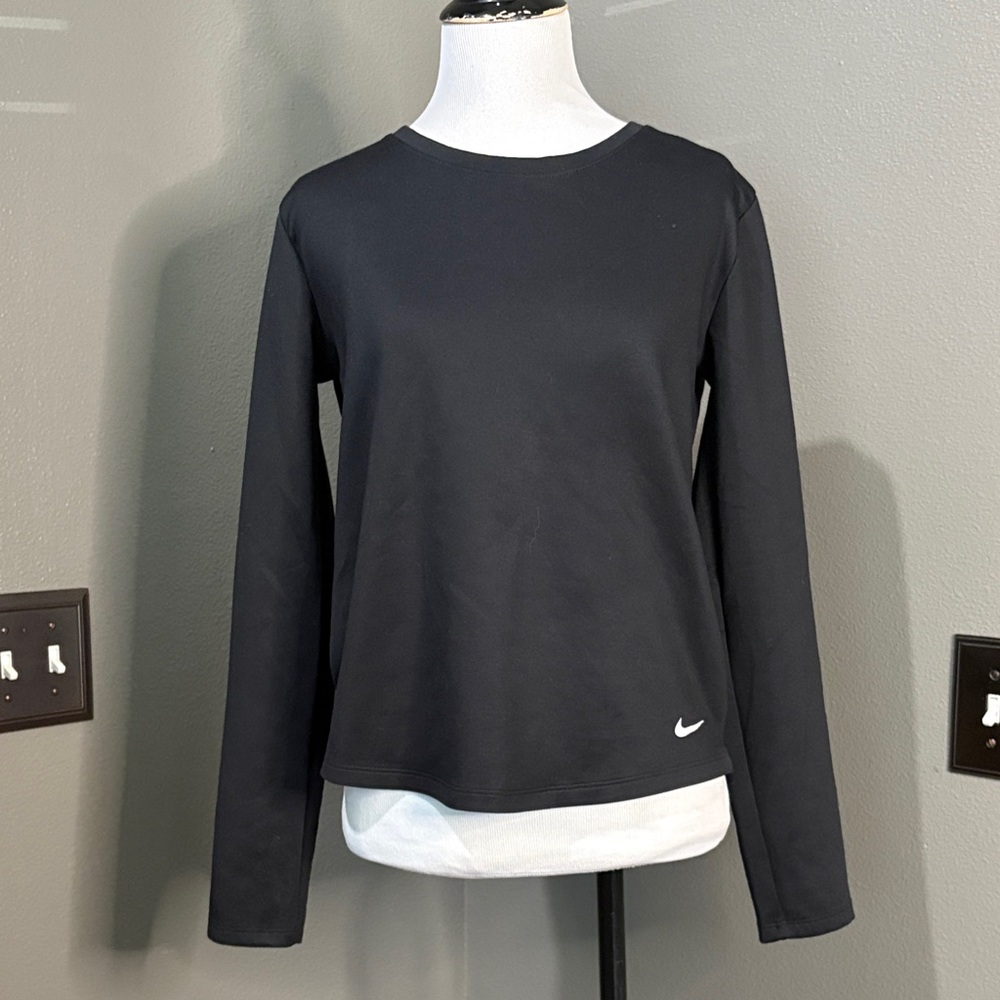 Nike Women's Charcoal Long Sleeve Top